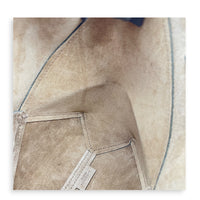 Puzzle Fold Tote Bag Mini Green in Calfskin, Gold hardware