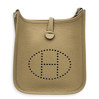 Evelyne Mini Trench Crossbody Bag in Clemence, Gold hardware