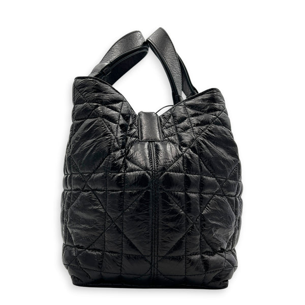 Toujours Tote Bag Black in Calfskin, So Black hardware