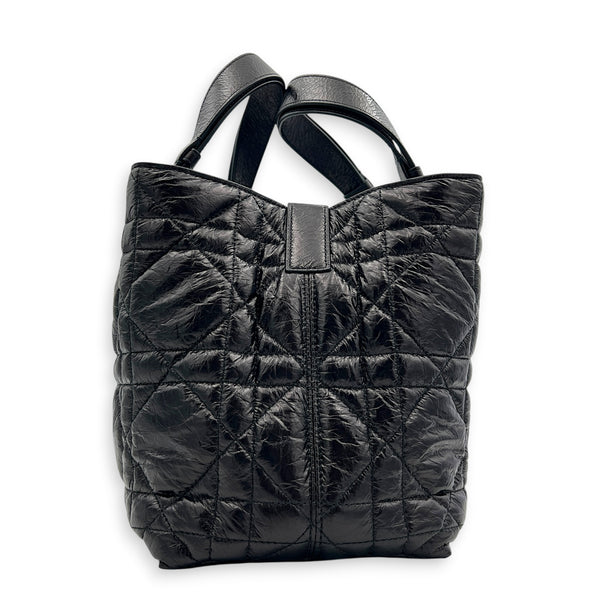 Toujours Tote Bag Black in Calfskin, So Black hardware