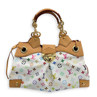 Ursula Shoulder Bag Multi-colour in Monogram Coated Canvas, Gold hardware
