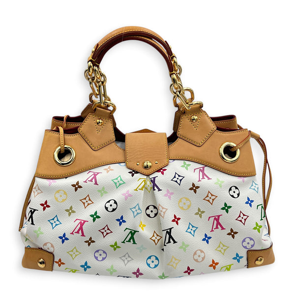 Ursula Shoulder Bag Multi-colour in Monogram Coated Canvas, Gold hardware