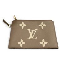NeoNoe Bucket Bag Beige in Empreinte Leather, Gold hardware