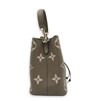 NeoNoe Bucket Bag Beige in Empreinte Leather, Gold hardware