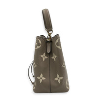 NeoNoe Bucket Bag Beige in Empreinte Leather, Gold hardware
