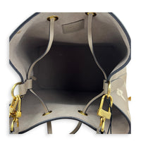 NeoNoe Bucket Bag Beige in Empreinte Leather, Gold hardware