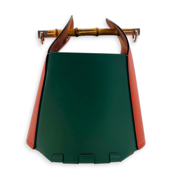 Others Top Handle Bag Red in Calfskin, Gold hardware