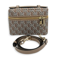 Shadow Multi-colour Vanity Bag in Coated Canvas, Gold hardware