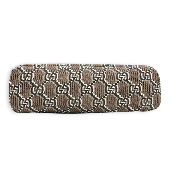 Shadow Multi-colour Vanity Bag in Coated Canvas, Gold hardware