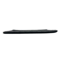 O Case Black Clutch in Caviar Leather, Light Gold hardware