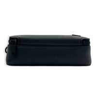 Alpha Wearable Wallet  Crossbody Bag Black in Taurillon Leather, Black hardware