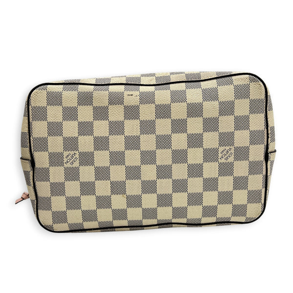 NeoNoe MM Azur Bucket Bag in Coated Canvas, Gold hardware