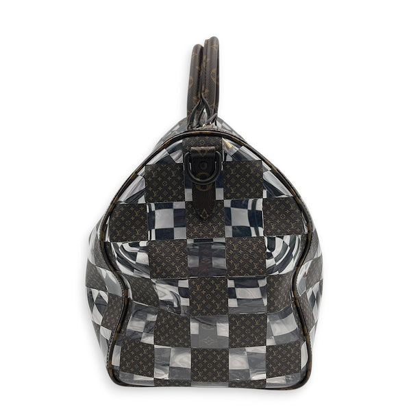 Monogram Chess Keepall Bandouliere 50 Multi-colour Duffle Bag in PVC,  hardware