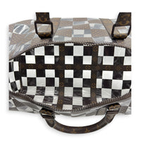 Monogram Chess Keepall Bandouliere 50 Multi-colour Duffle Bag in PVC,  hardware