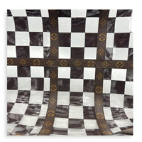 Monogram Chess Keepall Bandouliere 50 Multi-colour Duffle Bag in PVC,  hardware