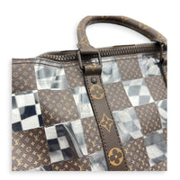 Monogram Chess Keepall Bandouliere 50 Multi-colour Duffle Bag in PVC,  hardware