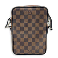 x Chapman Brothers Savane Amazon Rhinoceros Crossbody Bag Brown, Silver hardware