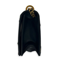 Diorama Shoulder Bag Black in Calfskin, Gold hardware