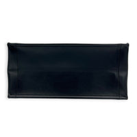 Book Tote Tote Bag Medium Black in Calfskin, Gold hardware