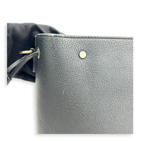 LockMe Bucket Bag Nano  Black in Taurillon Leather, Silver hardware