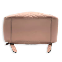 GG Marmont Backpack Pink in Calfskin, Gold hardware