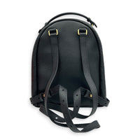 Sorbonne Black Backpack in Monogram Empreinte Leather, Gold hardware