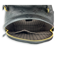 Sorbonne Black Backpack in Monogram Empreinte Leather, Gold hardware