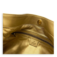1970 Shoulder Bag Gold in Python Leather, Gold hardware