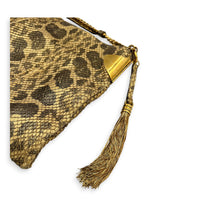 1970 Shoulder Bag Gold in Python Leather, Gold hardware