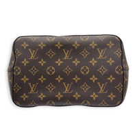 NeoNoe Bucket Bag MM Brown in Monogram Coated Canvas, Gold hardware
