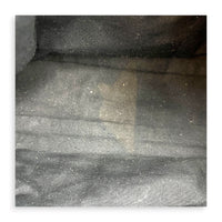 City Small Grey Shoulder Bag in Distressed Leather, Silver hardware