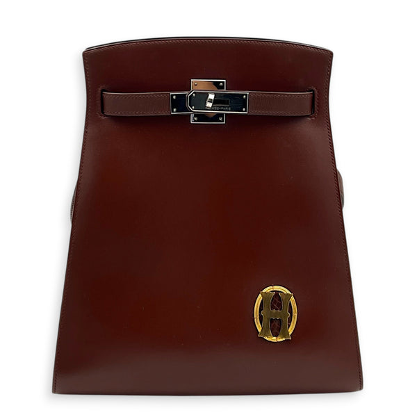 Kelly Sport Havane Shoulder Bag in Box, Palladium hardware