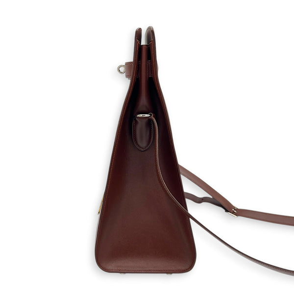 Kelly Sport Havane Shoulder Bag in Box, Palladium hardware