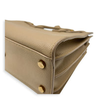 Sac de Jour Top Handle Bag Baby Beige in Calfskin, Gold hardware