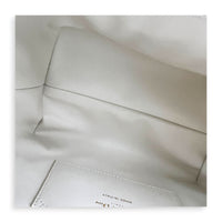 Toujours Tote Bag Vertical  White in Calfskin, Gold hardware