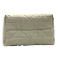 Toujours Tote Bag Vertical  White in Calfskin, Gold hardware