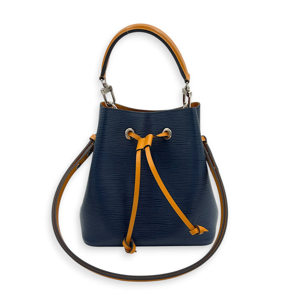 NeoNoe Bucket Bag BB Indigo / Saffron in Epi Leather, Gold hardware