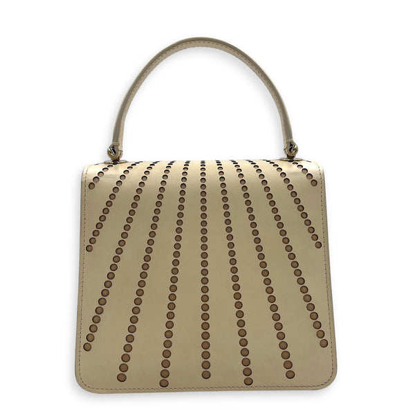 Serpenti Forever Top Handle Bag Beige