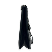 2.55 Black Tote Bag in Calfskin, Ruthenium hardware