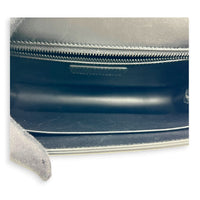 30 Montaigne Shoulder Bag Black in Calfskin, Monochrome hardware