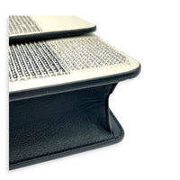 30 Montaigne Shoulder Bag Black in Calfskin, Monochrome hardware