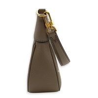 Bagatelle Shoulder Bag Tourterelle in Monogram Empreinte Leather, Gold hardware
