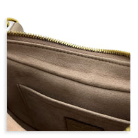 Bagatelle Shoulder Bag Tourterelle in Monogram Empreinte Leather, Gold hardware