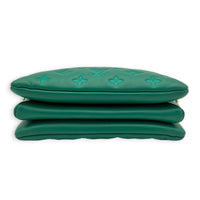 Coussin Shoulder Bag BB Green in Lambskin, Gold hardware