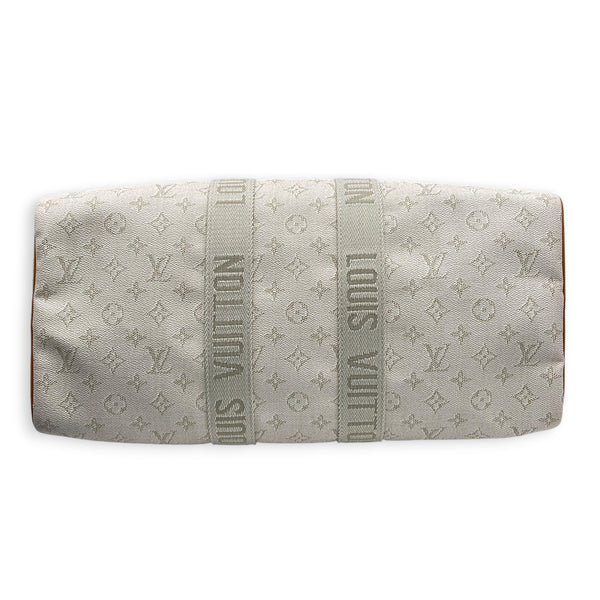 Keepall Duffle Bag 45 Heritage in Monogram Coated Canvas, Gold hardware