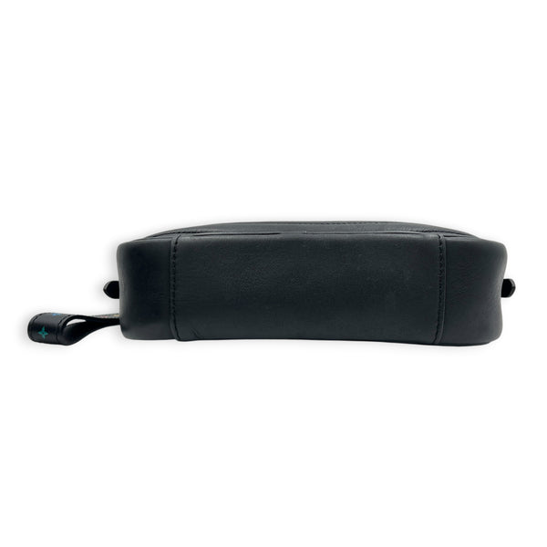 New Wave Crossbody Bag Black in Calfskin, Gold hardware