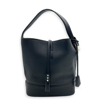 NN14 Bucket Bag GM Black in Nuance, Silver hardware