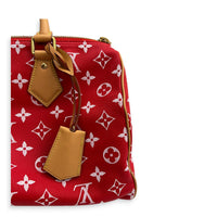 Speedy P9 Top Handle Bag 30 Rouge, Gold hardware