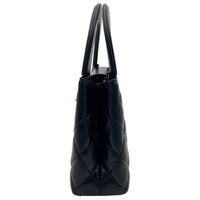 Kelly Mini Black Top Handle Bag in Calfskin, Gold hardware