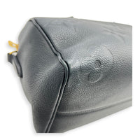 Speedy Bandouliere Top Handle Bag 25 Black in Empreinte Leather, Gold hardware